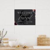 Rouwbord voor mijn Jeugd Afscheidsgroet Poster (Keuken)