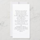 Rouwcartoen, katholieke kaart (Achterkant)