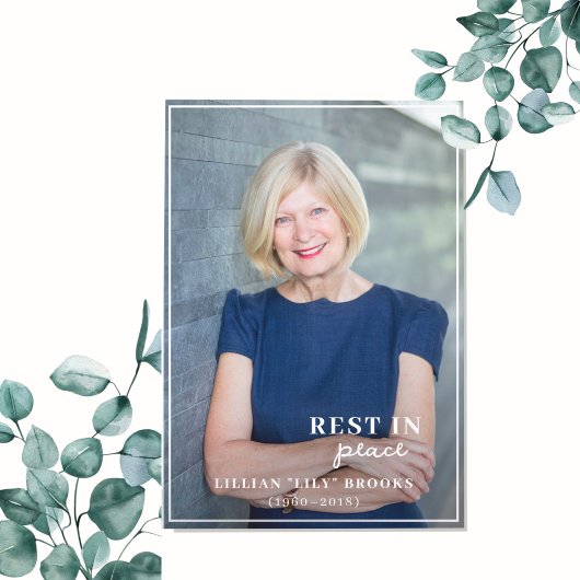 Rouwceremonie volledig op maat gemaakte foto | Con