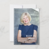 Rouwceremonie volledig op maat gemaakte foto | Con (Voorkant)