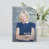 Rouwceremonie volledig op maat gemaakte foto | Con (Staand voorkant)