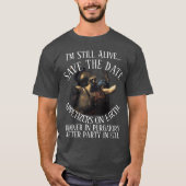 ROUWDienst LOVEREDE LF VG HG DIENSTORDER PROGRAMMA T-shirt (Voorkant)