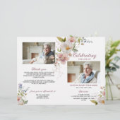 Rouwdienstprogramma met wilde bloemen | Orde van d (Staand voorkant)