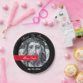 rouwen met Jezus Christus/Memorial, begrafenis Papieren Bordje (Feest)