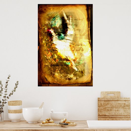 rouwen om dansen poster (Keuken)