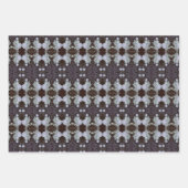 Rouwende boomschors met patroon inpakpapier vel (Voorkant 2)