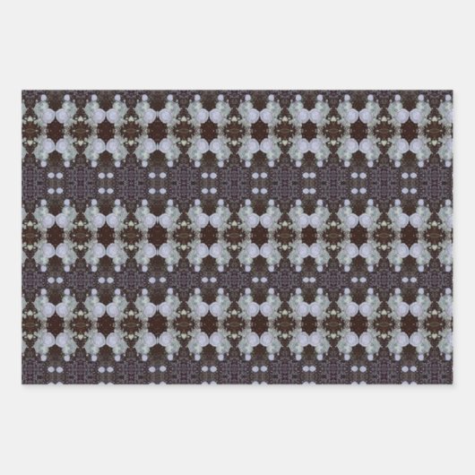 Rouwende boomschors met patroon inpakpapier vel (Voorkant 2)