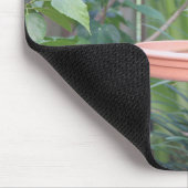 Rouwende duif bij Birdbath Muismat (Hoek)