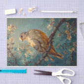 Rouwende Duif Olieverfschilderij Ephemera Decoupag Tissuepapier (Craft)