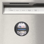 ROUWENDE DUNNE BLAUWE LIJN MAGNEET (Insitu (Vaatwasser))