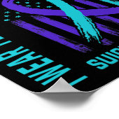 Rouwende geschenken Verlies van broer in de wet Ze Poster (Hoek)