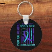 Rouwende geschenken Verlies van broer in de wet Ze Sleutelhanger (Voorkant)
