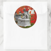 Rouwengel Sticker (Tas)