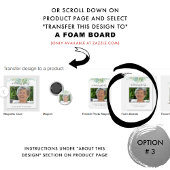 Rouwfoto Luchtige groene beplanting bord begroetin Poster