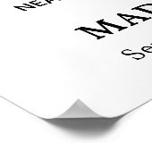 Rouwgedenkboek 6 Foto Collage Ter Herinnering Poster (Hoek)