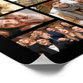 Rouwherdenking 100 fotocollage poster (Hoek)