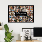 Rouwherdenking 100 fotocollage poster (Thuiskantoor)