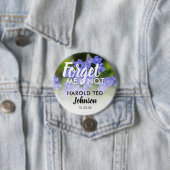 Rouwherdenking In Liefdevolle Herinnering | Vergee Ronde Button 7,6 Cm (In situ)