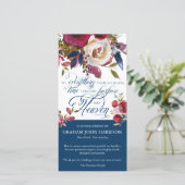 Rouwkaart bedankjes bloemen kaartjes bedankkaart (Staand voorkant)