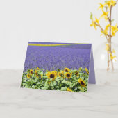 ROUWKAART CHRISTELIJKE CONDOLENTIES KAART (Gele Bloem)