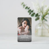 Rouwkaart - Herdenking van het Leven Memoria Visitekaartje (Staand voorkant)