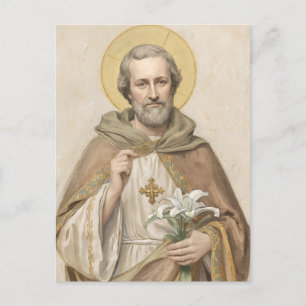 rouwkaart met gebed voor Sint-Jozef Briefkaart