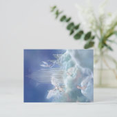 Rouwkaarten. Briefkaart (Staand voorkant)