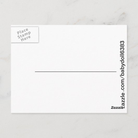 Rouwkaarten. Briefkaart (Achterkant)