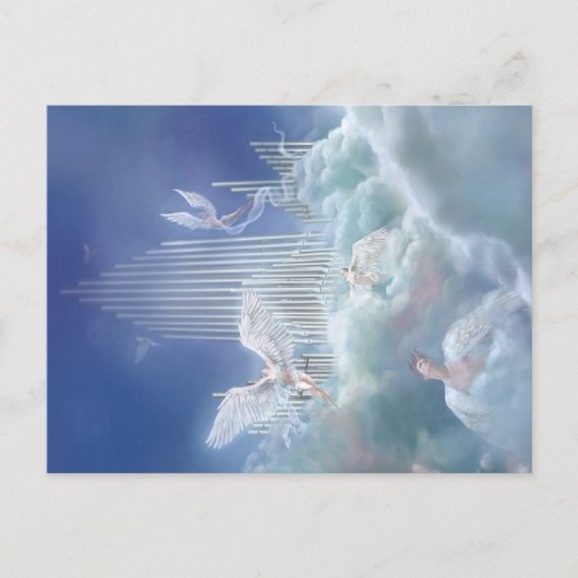 Rouwkaarten. Briefkaart (Voorkant)