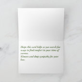 Rouwkaarten Kaart (Binnen)