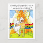 Rouwlied Inspirerend Post Kaart (Voorkant)