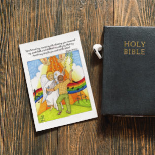 Rouwlied Inspirerend Post Kaart