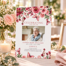 Rouwplechtigheid | Bloemig Herdenkingsprogramma