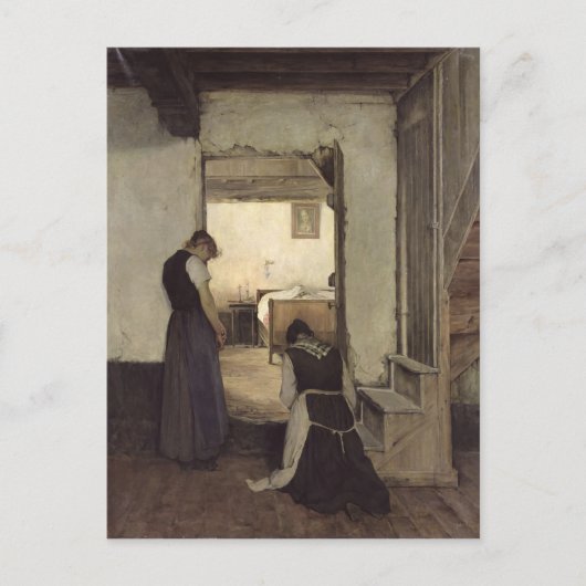 rouwtijd briefkaart (Voorkant)