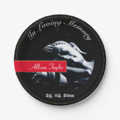 rouwtijd en Boeddha-beestjes / Memorial, begrafeni Papieren Bordje (Voorkant)