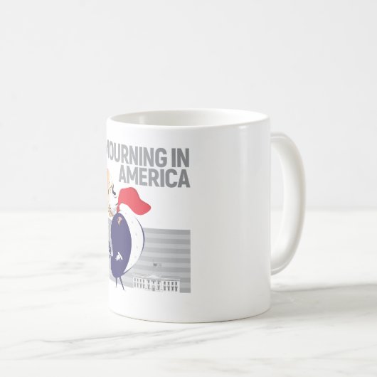 rouwtijd in de Amerikaanse Mok (Voorkant rechts)