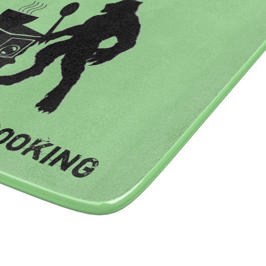 Roux Guru Rougarou Cajun Werewolf Cutting Board Snijplank (Hoek)