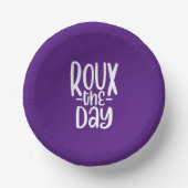 Roux the Day Cajun Mardi Gras Gumbo Party Papieren Kommen (Voorkant)