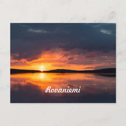 Rovaniemi Briefkaart (Voorkant)