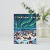 Rovaniemi Finland Briefkaart (Staand voorkant)