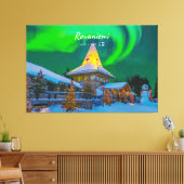 Rovaniemi, Finland Canvas Afdruk (Insitu (Woonkamer))