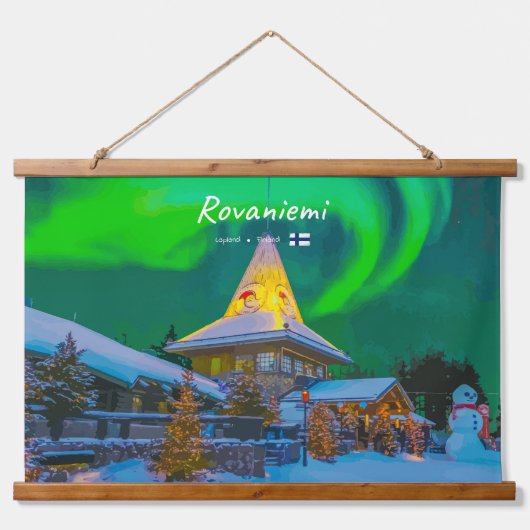 Rovaniemi, Finland Hangend Wandkleed (Voorkant)