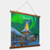 Rovaniemi, Finland Hangend Wandkleed (Gebogen)