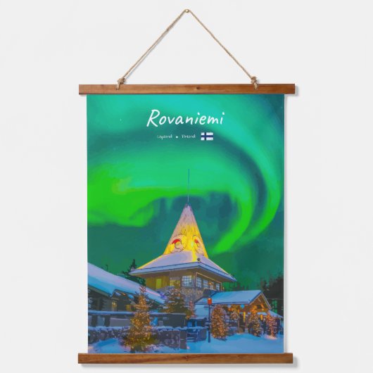 Rovaniemi, Finland Hangend Wandkleed (Voorkant)