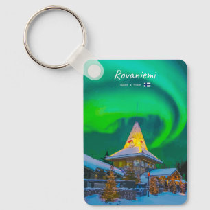 Rovaniemi, Finland - Magic Aurora Classic Sleutelhanger