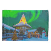 Rovaniemi, Finland - Magische Aurora  Kussensloop (Achterkant-Links)