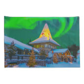Rovaniemi, Finland - Magische Aurora  Kussensloop (Achterkant-Rechts)