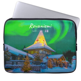 Rovaniemi, Finland - Magische Aurora Laptop Sleeve