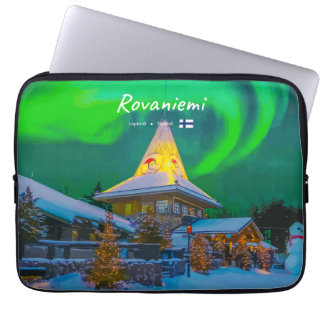 Rovaniemi, Finland - Magische Aurora  Laptop Sleeve