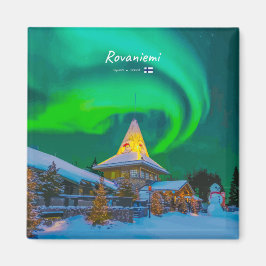 Rovaniemi, Finland - Magische Aurora Magneet